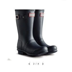 Hunter Men's Classic Black Rain Boots